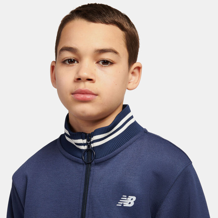 New Balance Kids' Small Logo Joggers Blue image number 3