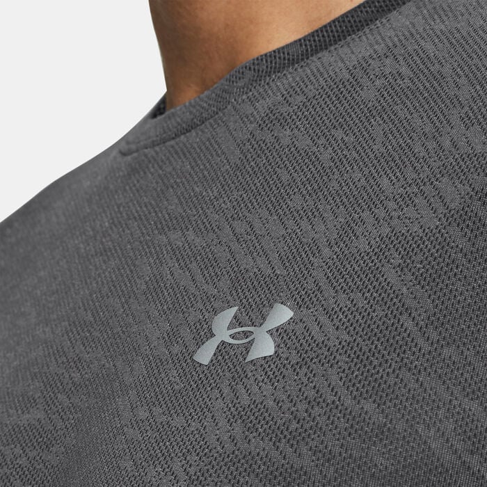 Under Armour Men's Launch Camo Running T-Shirt Grey Under Armour Men's Launch Camo Running T-Shirt Grey image number 2