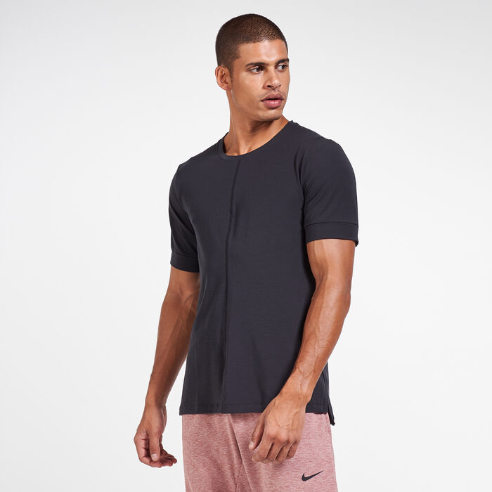 Nike Men's Dri-FIT T-Shirt Black Nike Men's Dri-FIT T-Shirt Black image number 0