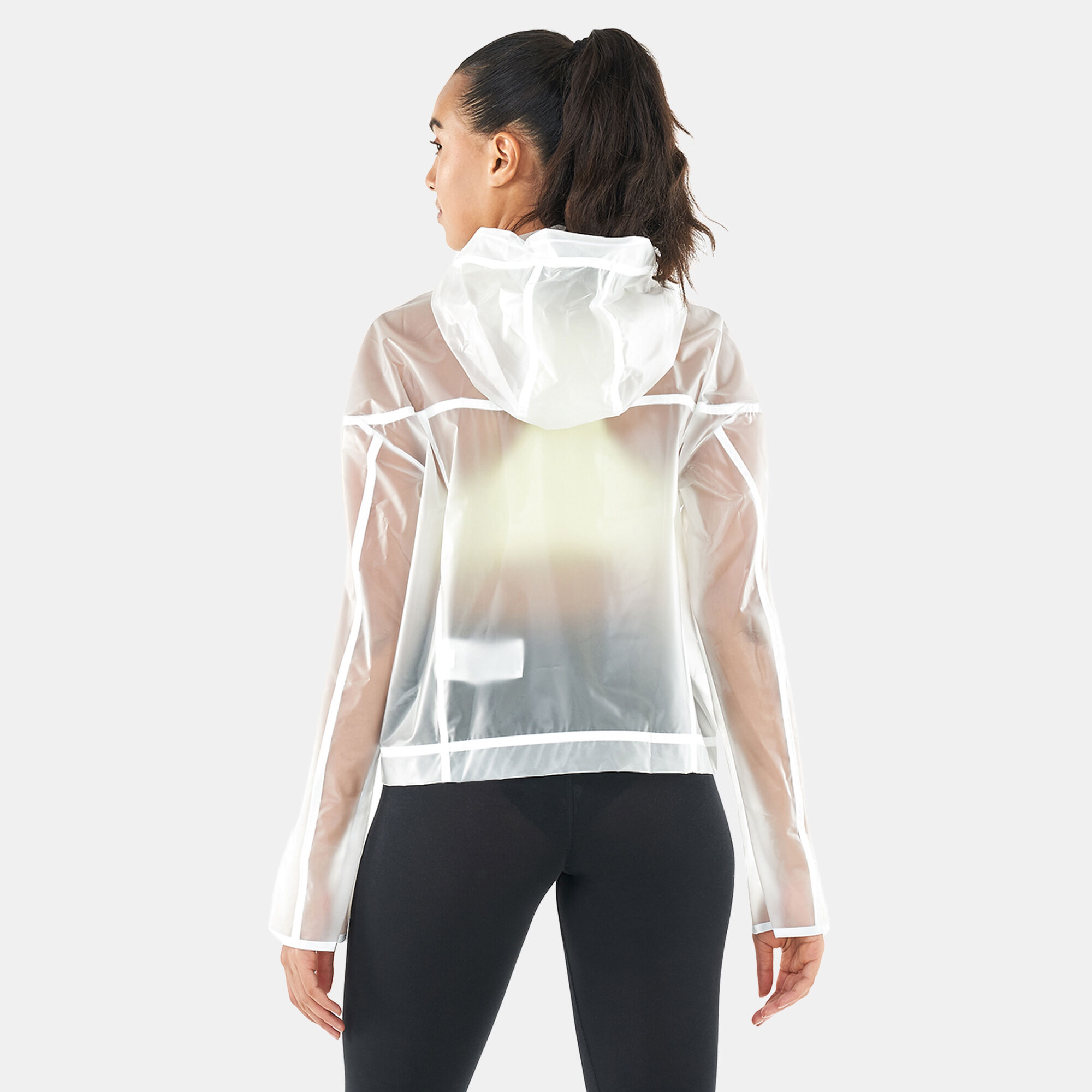 Clear on sale nike jacket