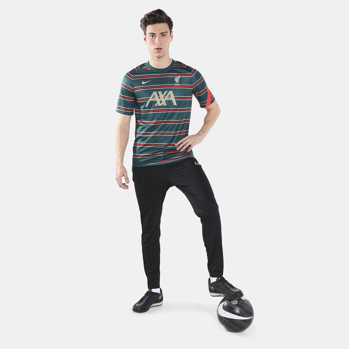 Nike Men's Liverpool F.C. Dri-FIT T-Shirt Green image number 2