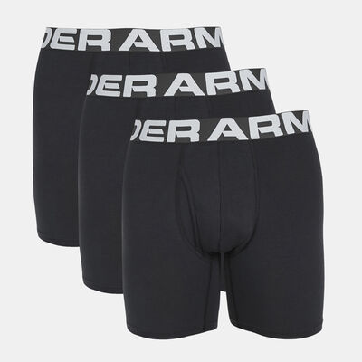 Under Armour 3-Pack Performance Tech Mesh Solid 6 Boxer Briefs