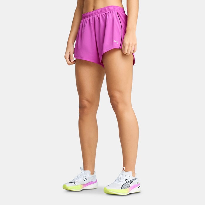 PUMA Women's VELOCITY Running Shorts Purple PUMA Women's VELOCITY Running Shorts Purple image number 0