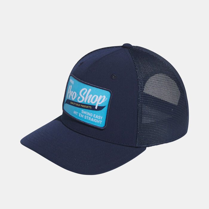 adidas Men's Five-Panel Trucker Cap Blue adidas Men's Five-Panel Trucker Cap Blue image number 0