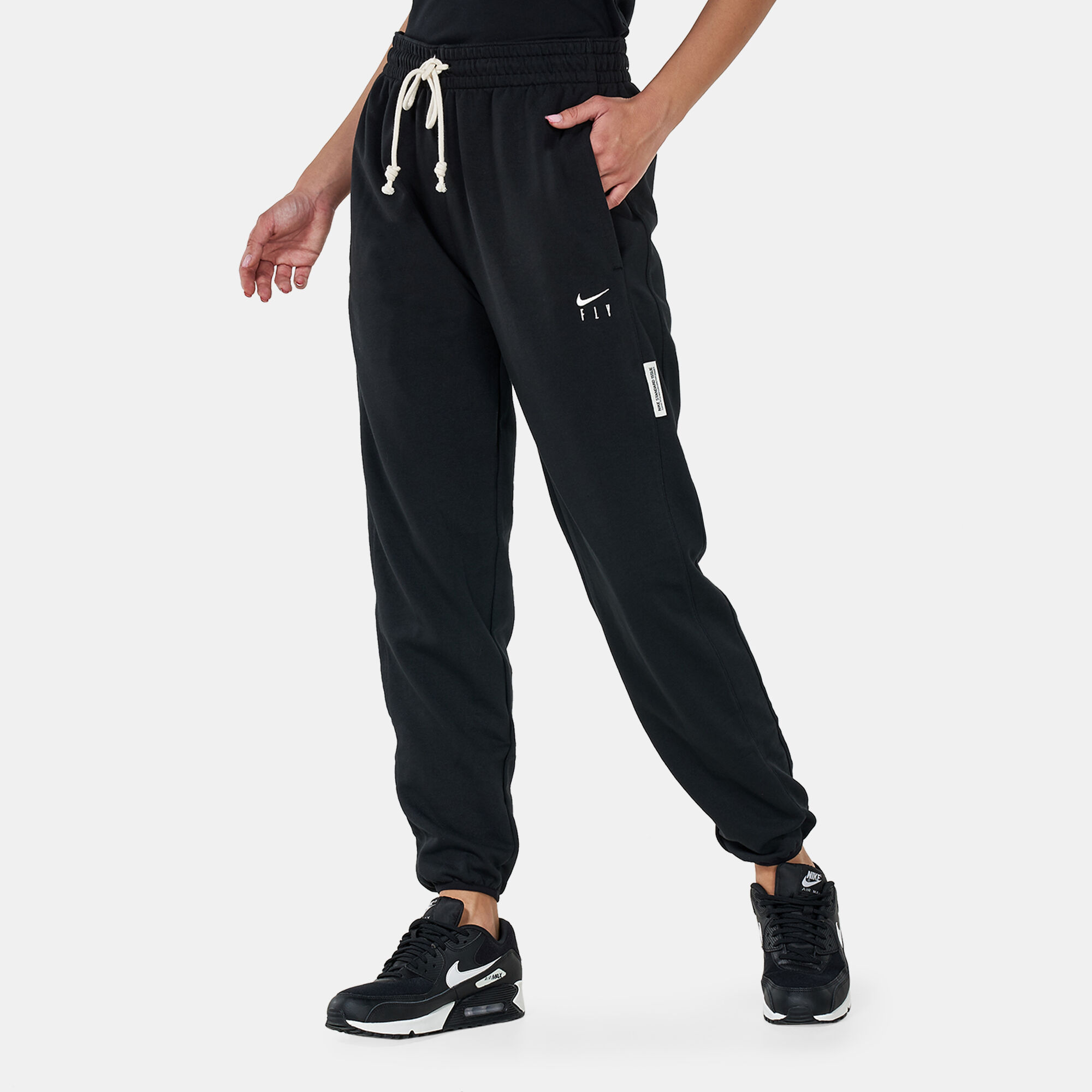 Women s Dri FIT Swoosh Fly Standard Issue Sweatpants