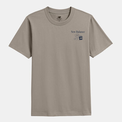 New Balance Men's Mailman T-Shirt Beige