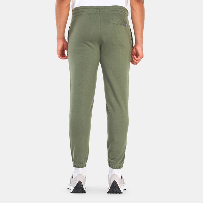 New Balance Men's Essentials Stacked Logo Sweatpants Black New Balance Men's Essentials Stacked Logo Sweatpants Black image number 1