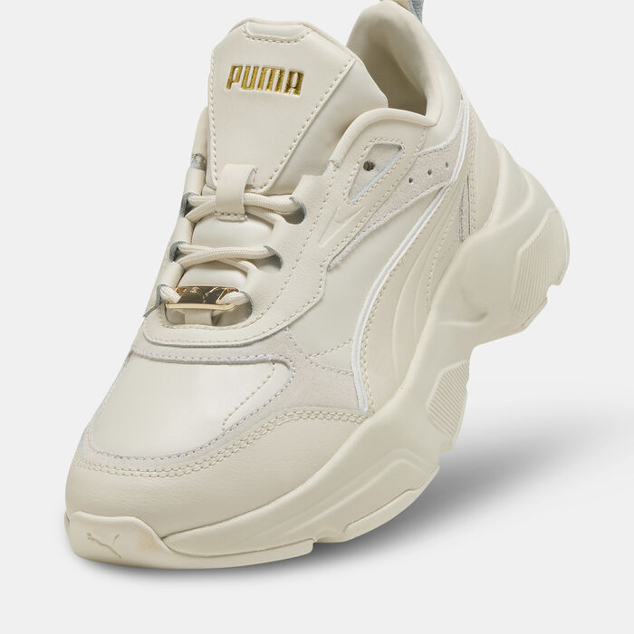 PUMA Women's Cassia Lux Shoes Beige PUMA Women's Cassia Lux Shoes Beige image number 4