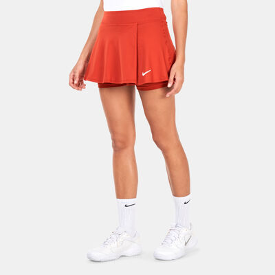Nike Women's Court Dri-FIT Victory Skirt Orange