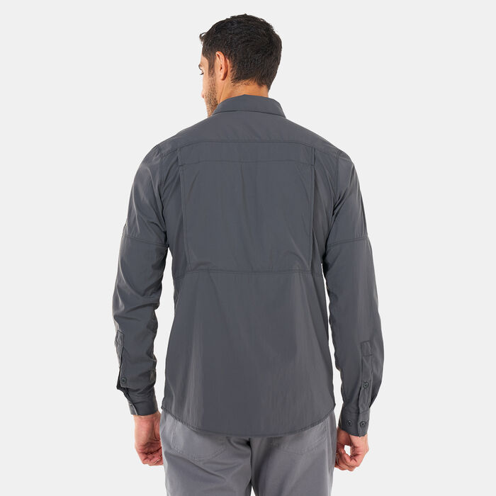 Columbia Men's Newton Ridge™ II Long Sleeve Shirt Grey Columbia Men's Newton Ridge™ II Long Sleeve Shirt Grey image number 1