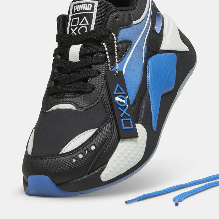 PUMA Kids' x PLAYSTATION RS-X Shoes Black PUMA Kids' x PLAYSTATION RS-X Shoes Black image number 4