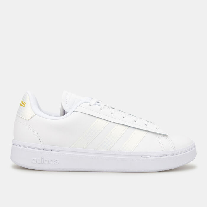 adidas Women's Grand Court Alpha Cloudfoam Court Comfort Shoe White adidas Women's Grand Court Alpha Cloudfoam Court Comfort Shoe White image number 0