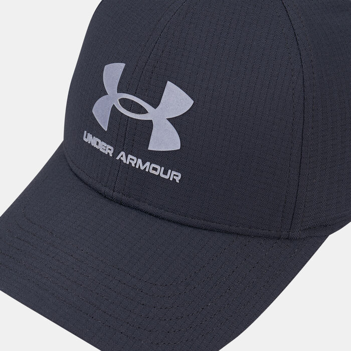 Under Armour Kids' ArmourVent™ Stretch Cap Black Under Armour Kids' ArmourVent™ Stretch Cap Black image number 2
