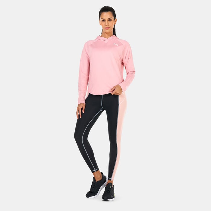 PUMA Women's Active Hoodie Pink PUMA Women's Active Hoodie Pink image number 2