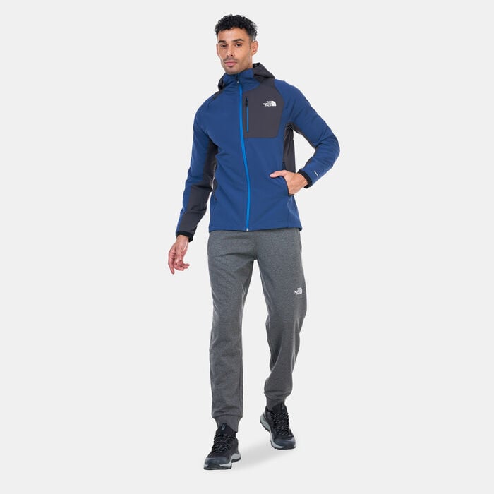 The North Face Men's Softshell Hiking Jacket Blue The North Face Men's Softshell Hiking Jacket Blue image number 2