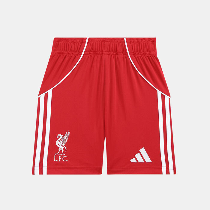 adidas Kids' Liverpool 25/26 Home Replica Football Shorts Red adidas Kids' Liverpool 25/26 Home Replica Football Shorts Red image number 0