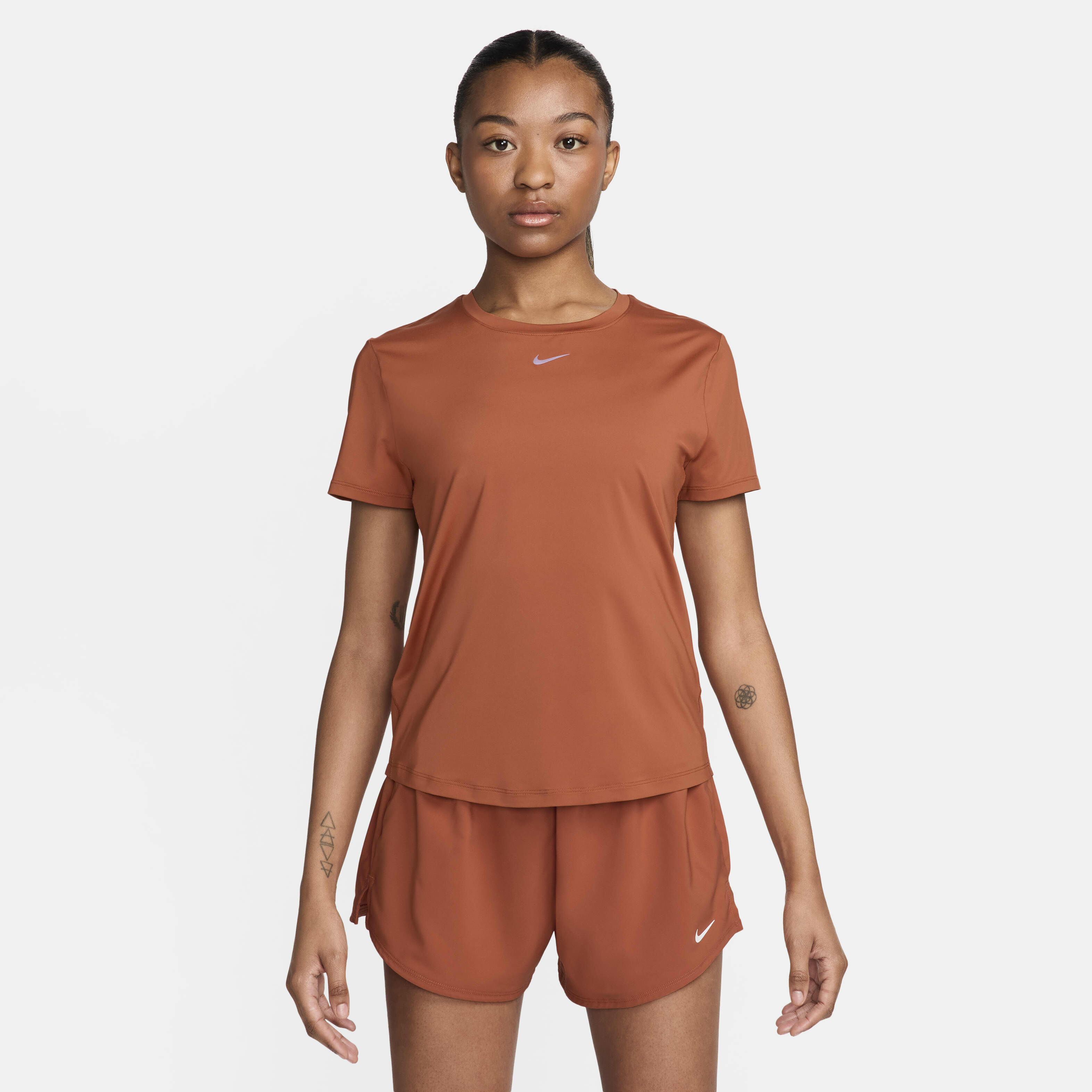 Women s One Classic Dri FIT Training T Shirt Peach Nike in KSA SSS