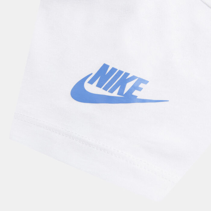 Nike Kids' Flow-Ral Ringlet Graphic T-Shirt White Nike Kids' Flow-Ral Ringlet Graphic T-Shirt White image number 3