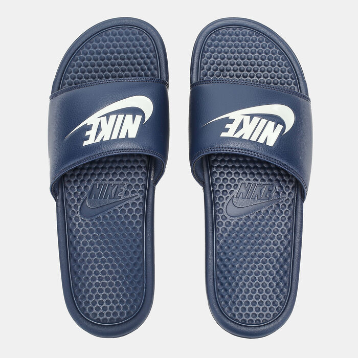 Nike Men's Benassi JDI Slides Black Nike Men's Benassi JDI Slides Black image number 0