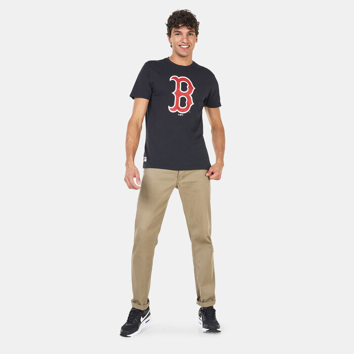 New Era Men's Boston Red Sox MLB Classics T-Shirt Blue New Era Men's Boston Red Sox MLB Classics T-Shirt Blue image number 2