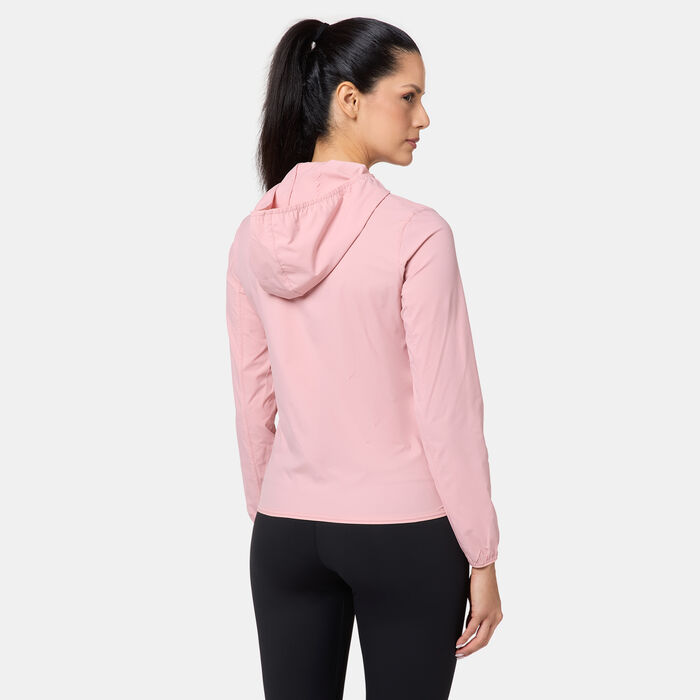 Sun and Sand Sports Women's Classic Shell Parka Jacket Pink image number 1