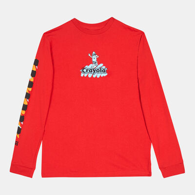 Vans Kids' x Crayola Crayon T-Shirt Red