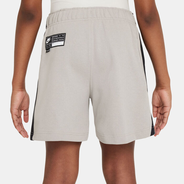 Nike Kids' Air Fleece Shorts Grey image number 1