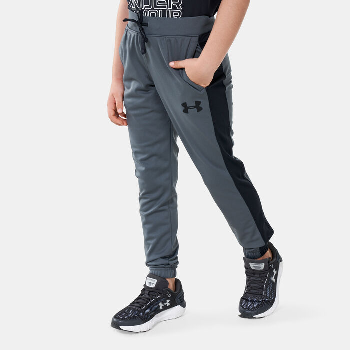 Under Armour Kids' UA Knit Tracksuit Grey image number 2