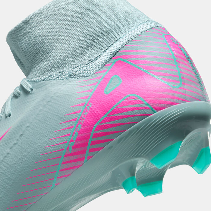 Nike Men's Mercurial Superfly 10 Pro Firm Ground Football Shoes Blue Nike Men's Mercurial Superfly 10 Pro Firm Ground Football Shoes Blue image number 5