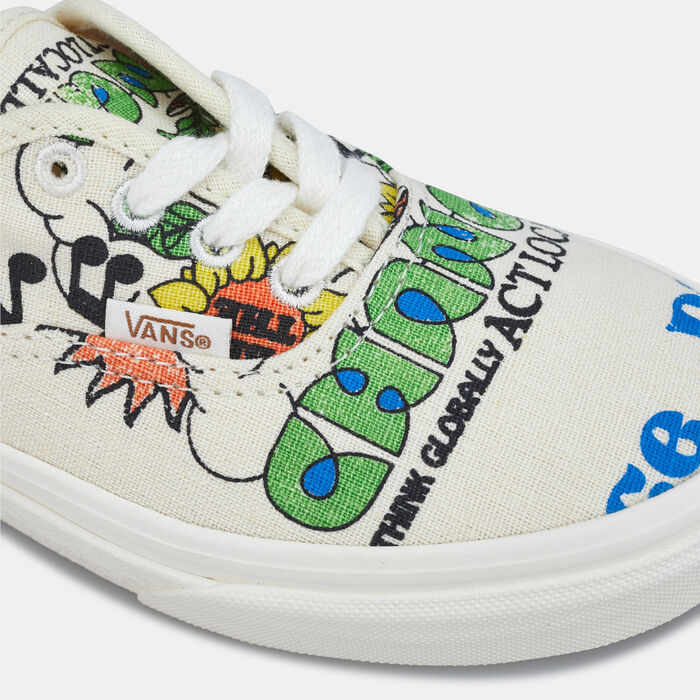 Vans Kids’ Eco Theory Authentic Unisex Shoe White image number 4