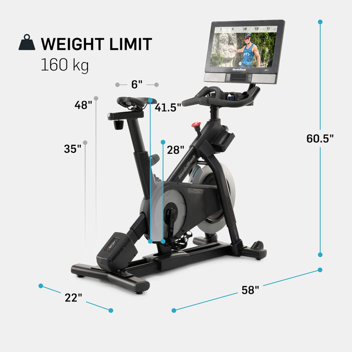 NordicTrack Commercial S22i Spin Bike Multi-Color NordicTrack Commercial S22i Spin Bike Multi-Color image number 5