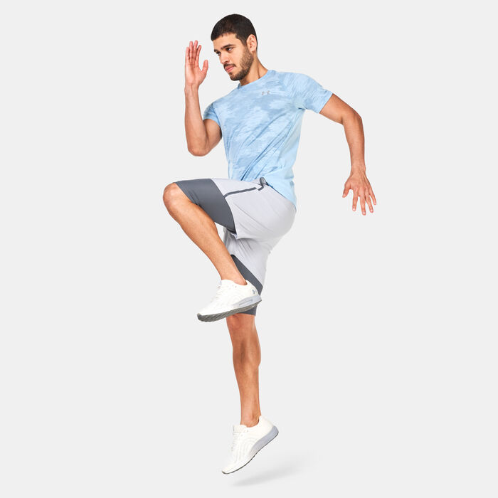 Under Armour Men's Streaker Speed Camo T-Shirt Blue image number 2