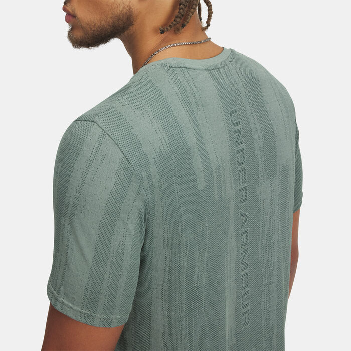 Under Armour Men's Vanish Seamless Novelty T-Shirt Green Under Armour Men's Vanish Seamless Novelty T-Shirt Green image number 2