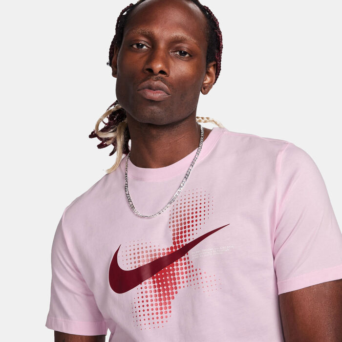 Nike Men's Sportswear T-Shirt Pink Nike Men's Sportswear T-Shirt Pink image number 3