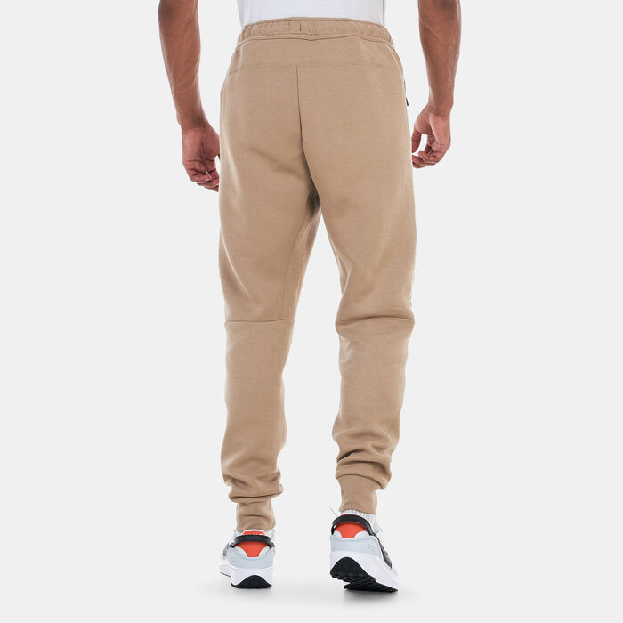 Nike Men's Sportswear Tech Fleece Joggers Beige image number 1
