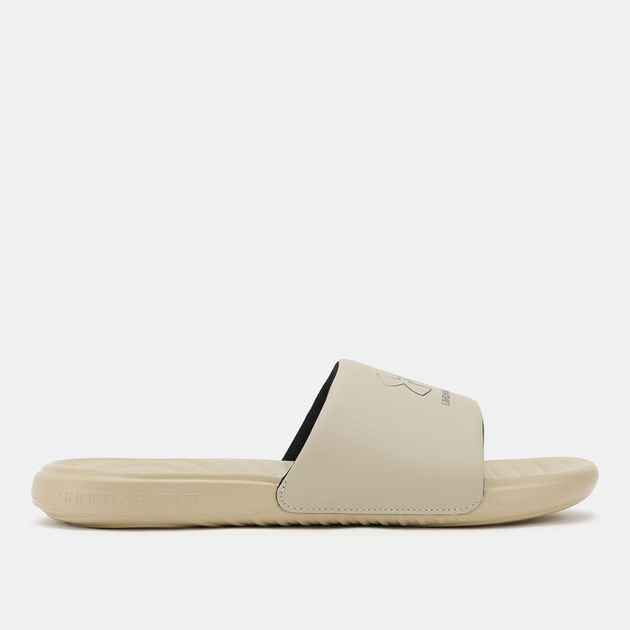 Under Armour Men's Ansa Fixed Slides Brown Under Armour Men's Ansa Fixed Slides Brown image number 1