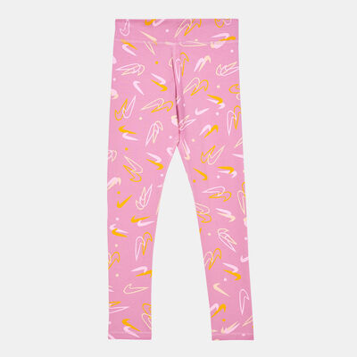 Nike Kids' Sportswear Essential Mid-Rise Leggings (Older Kids) Pink Nike Kids' Sportswear Essential Mid-Rise Leggings (Older Kids) Pink