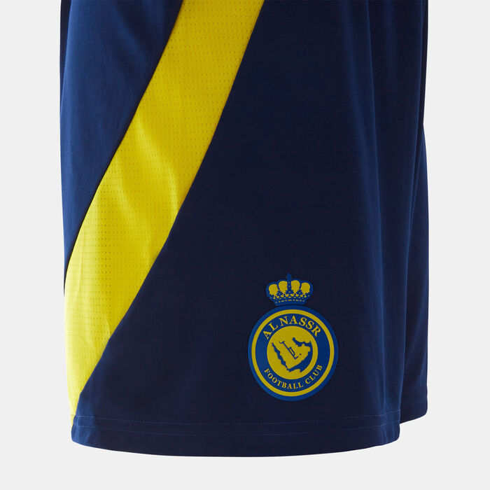 adidas Kids' Al Nassr 24/25 Away Replica Football Shorts Blue adidas Kids' Al Nassr 24/25 Away Replica Football Shorts Blue image number 2