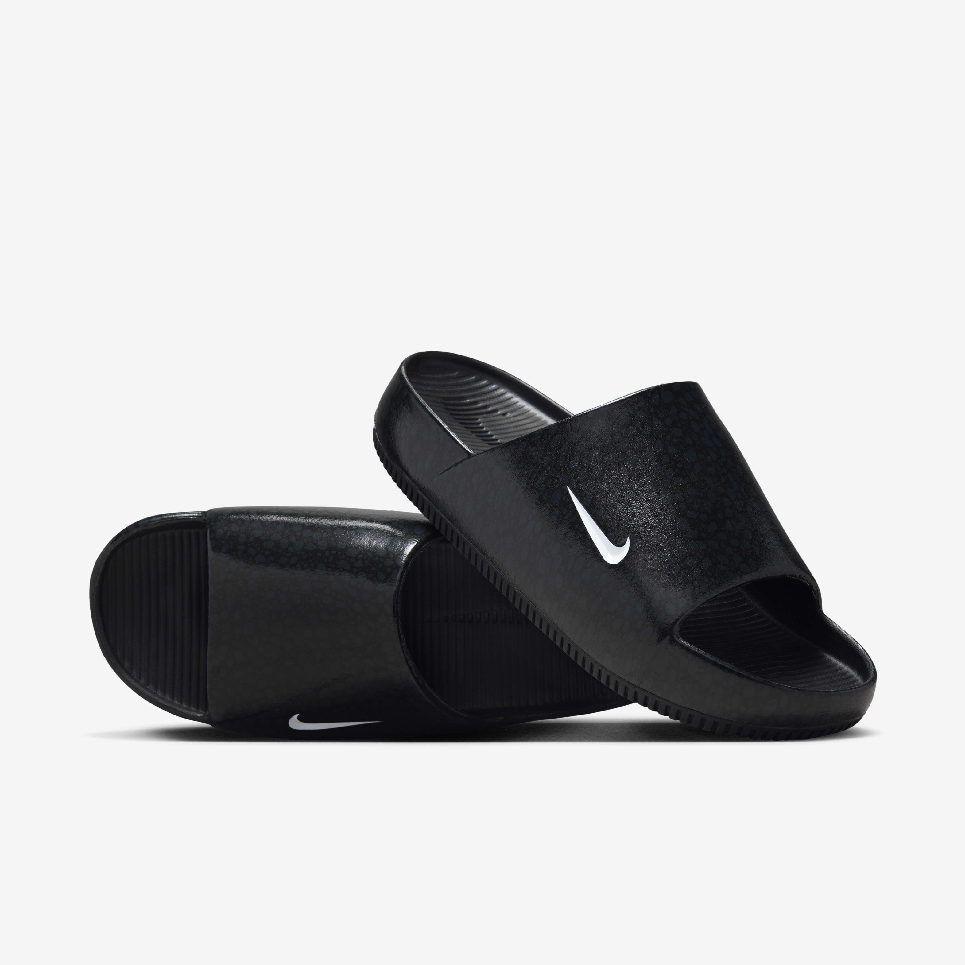 All black nike slides men's outlet