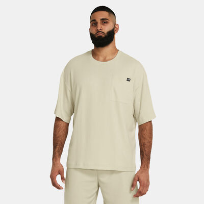 Under Armour Men's Rival Waffle T-Shirt White Under Armour Men's Rival Waffle T-Shirt White