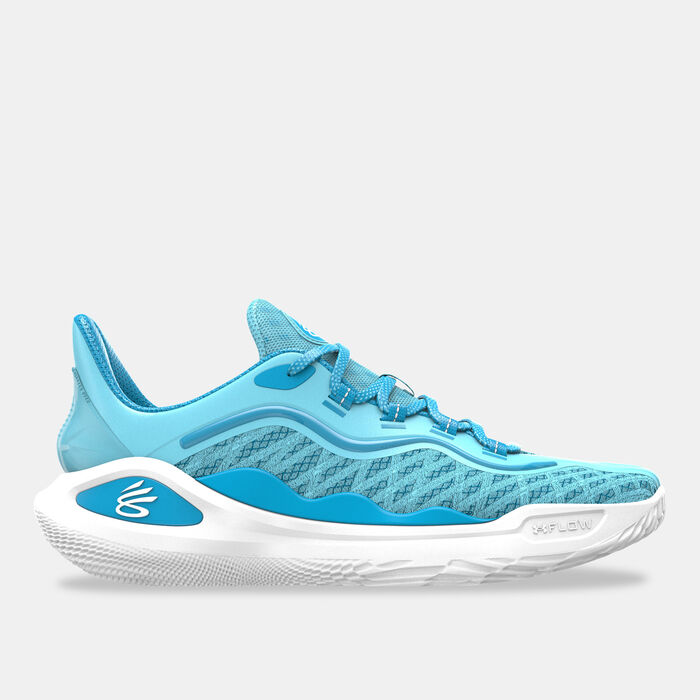 Under Armour Curry 11 Mouthguard Shoes Blue Under Armour Curry 11 Mouthguard Shoes Blue image number 0