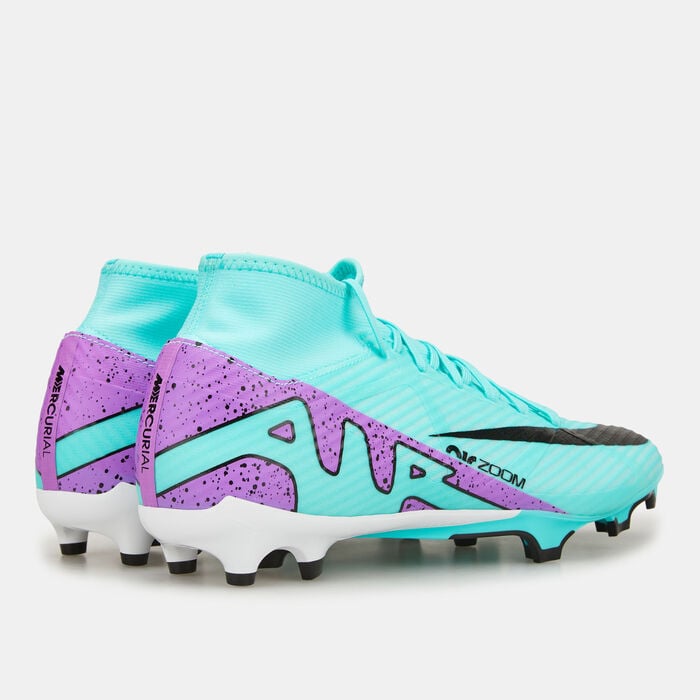 Nike Men's Zoom Mercurial Superfly 9 Academy Multi-Ground Football Shoe Green Nike Men's Zoom Mercurial Superfly 9 Academy Multi-Ground Football Shoe Green image number 3