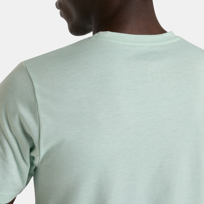 New Balance Men's Sport Essentials Heathertech T-Shirt Green New Balance Men's Sport Essentials Heathertech T-Shirt Green image number 4