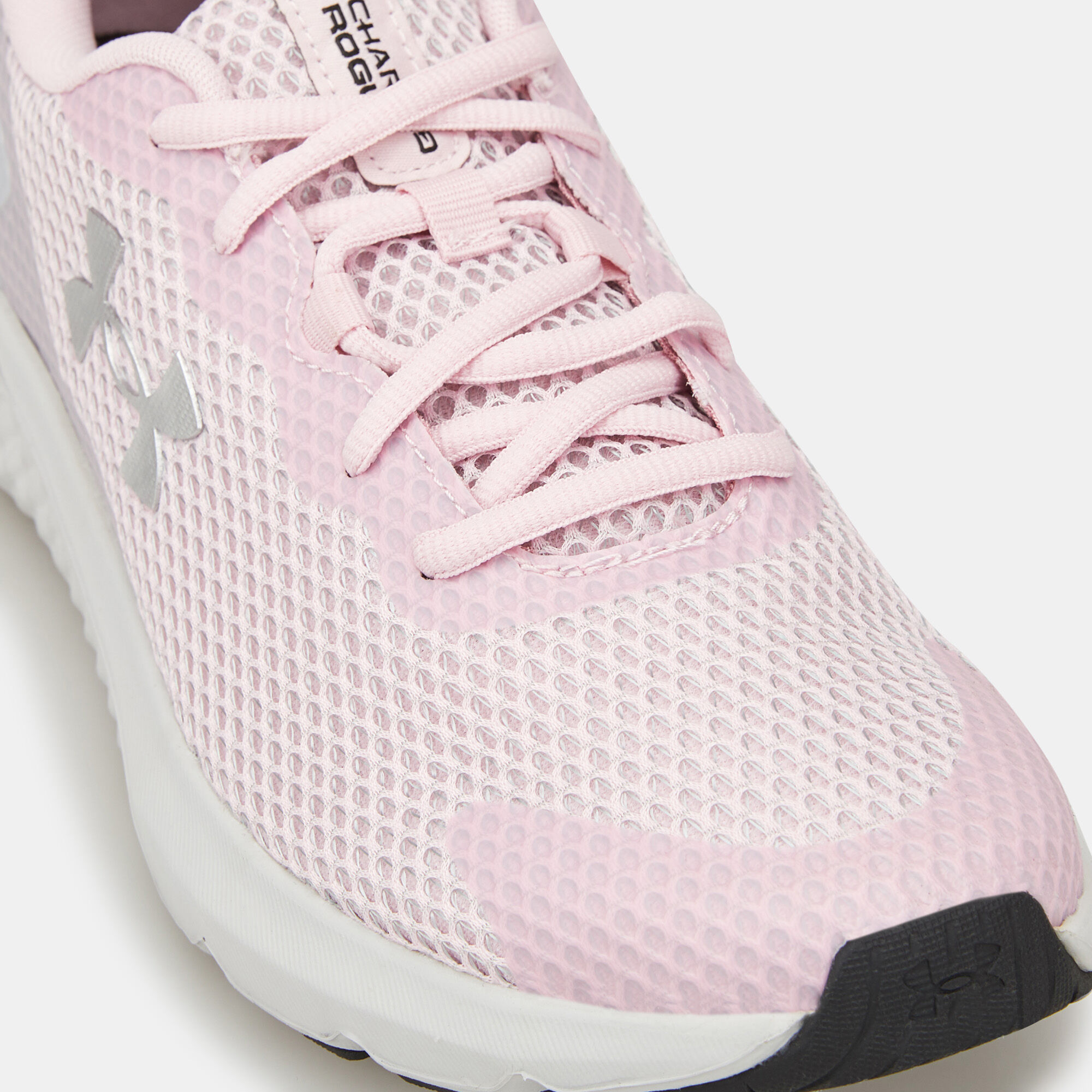 Under armour shoes women's pink top