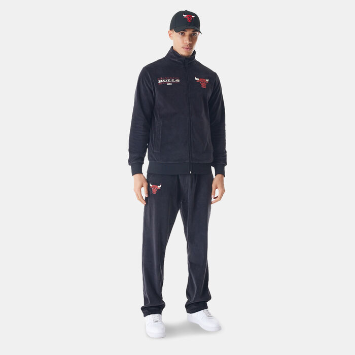 New Era Men's NBA Chicago Bulls Track Pants Black New Era Men's NBA Chicago Bulls Track Pants Black image number 2