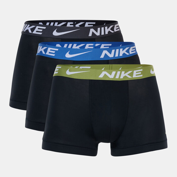 Nike Men's Dri-FIT Essential Micro Briefs (3 Pack) Black Nike Men's Dri-FIT Essential Micro Briefs (3 Pack) Black image number 0