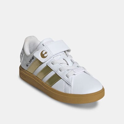 adidas Kids' Star Wars Grand Court 2.0 Shoes Gold adidas Kids' Star Wars Grand Court 2.0 Shoes Gold