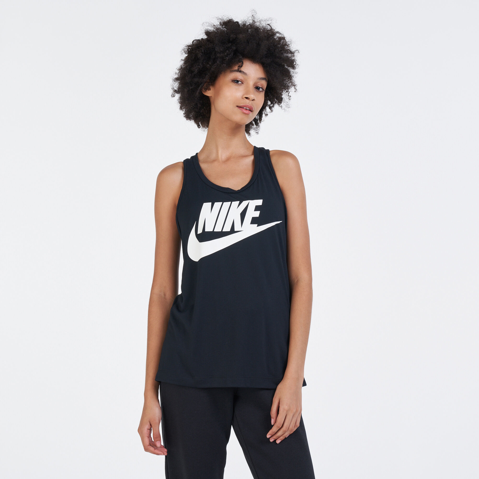 Nike essential logo deals tank