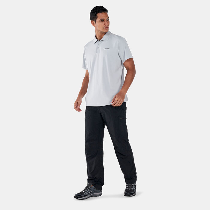 Columbia Men's Utilizer™ Polo T-Shirt Grey Columbia Men's Utilizer™ Polo T-Shirt Grey image number 2