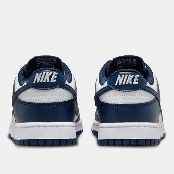 Nike Men's Dunk Low Retro Shoes Blue Nike Men's Dunk Low Retro Shoes Blue image number 9